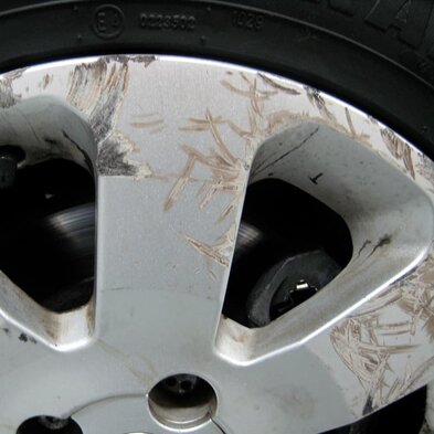 Alloy Wheel Rim Before