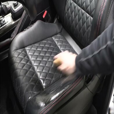 Leather Repair Before